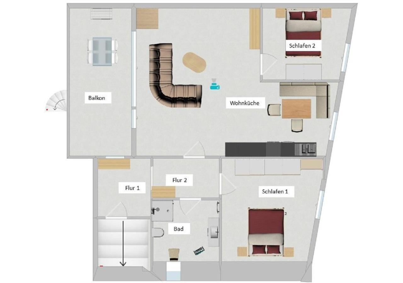 Ferienwohnung Brigitte Frank Barnau Luaran gambar
